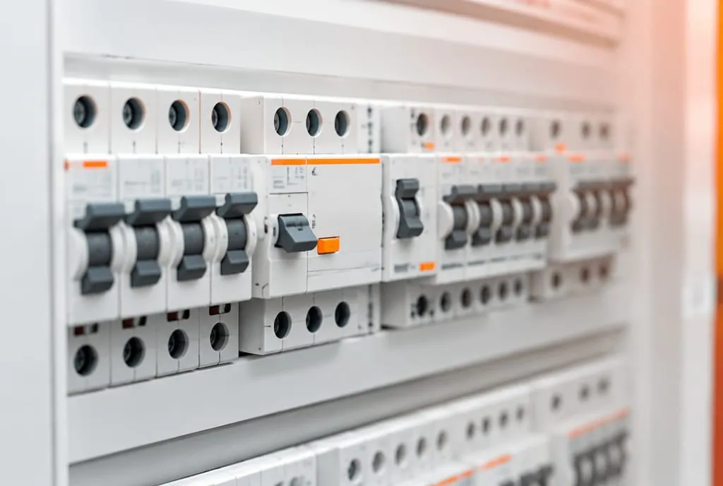 Disjoncteurs modulaires dans un tableau électrique